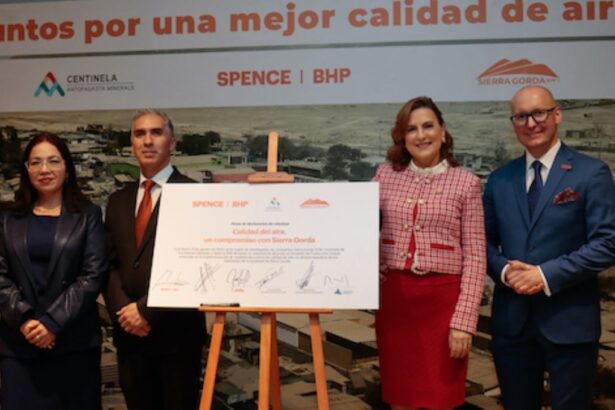 Mineras Spence | BHP, Centinela de Antofagasta Minerals y Sierra Gorda SCM se comprometen a mejorar la calidad del aire