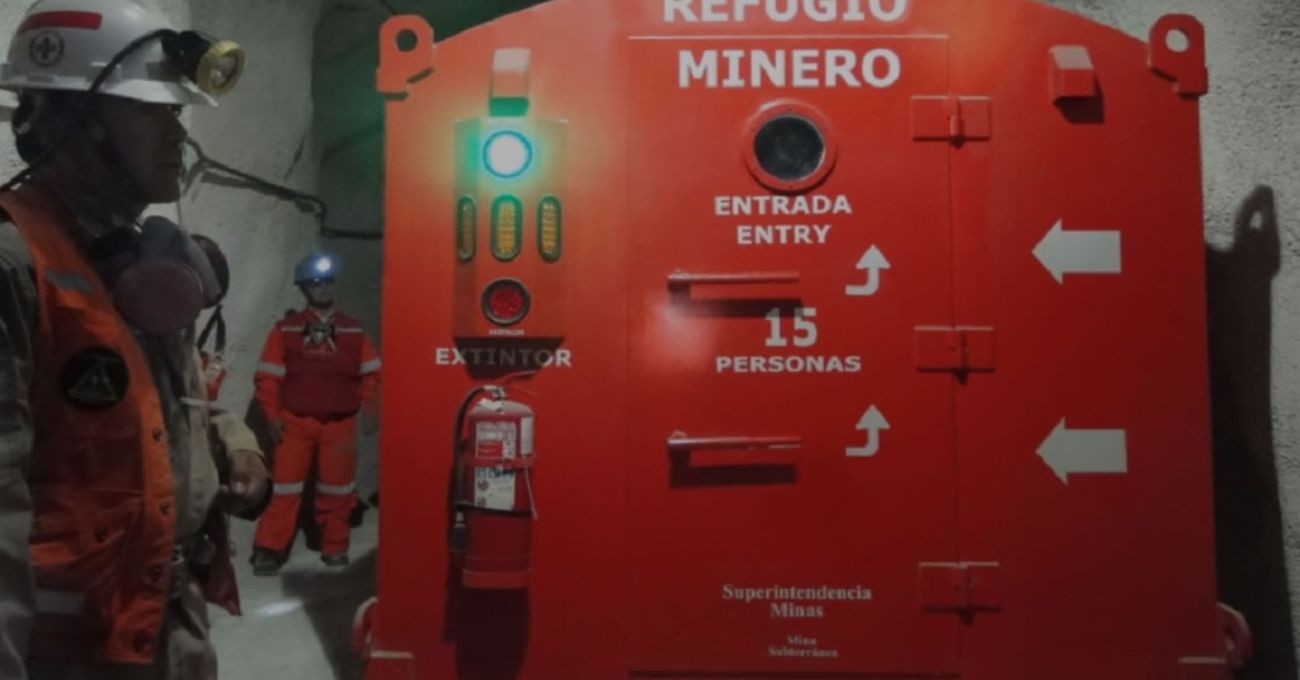 Normativa de Seguridad Minera: Refugios Esenciales en Faenas Subterráneas