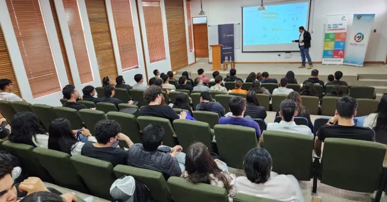 Caserones y la UDA iniciaron Ciclo de Charlas Técnicas
