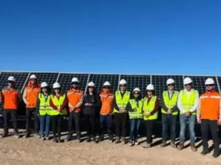 Avance del sistema de almacenamiento BESS en Parque Solar Salvador, Atacama.