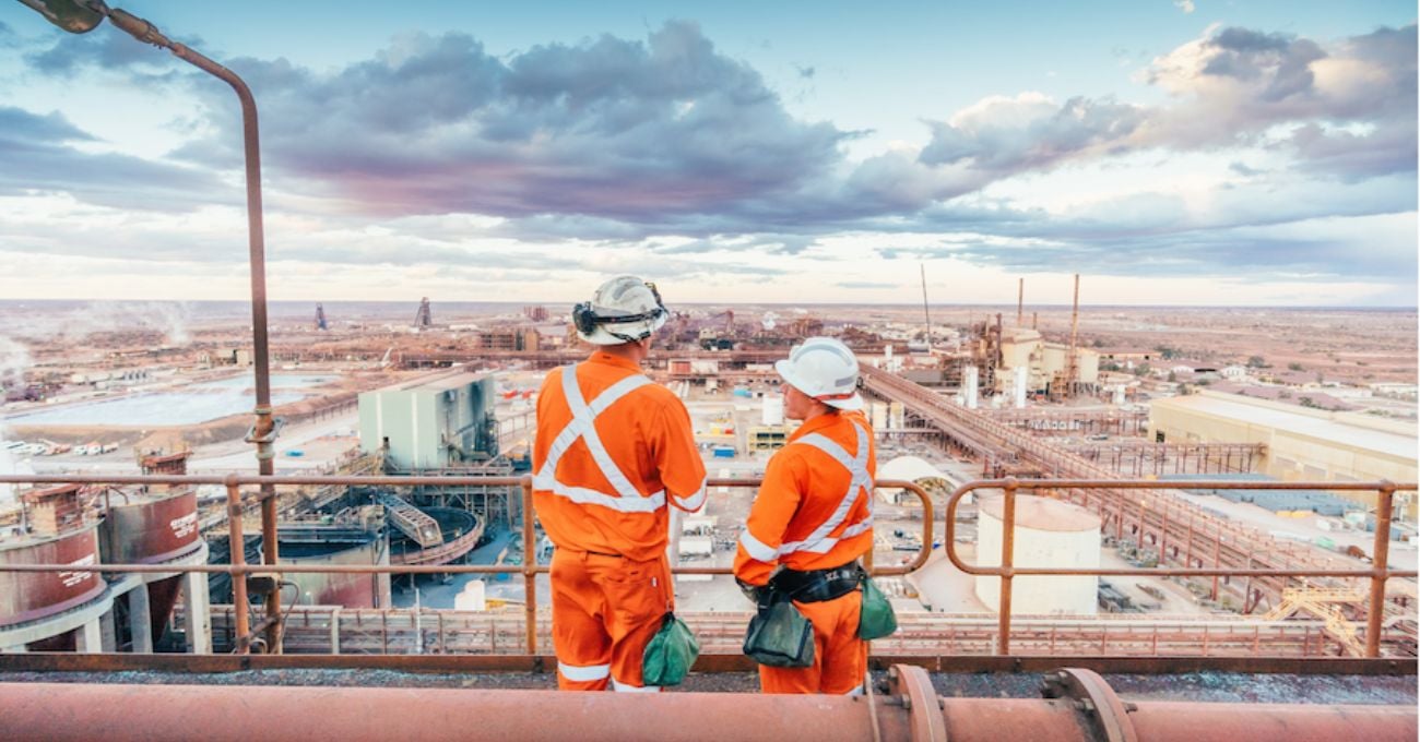 Auge en acciones de BHP en medio de desaceleración bancaria en Australia