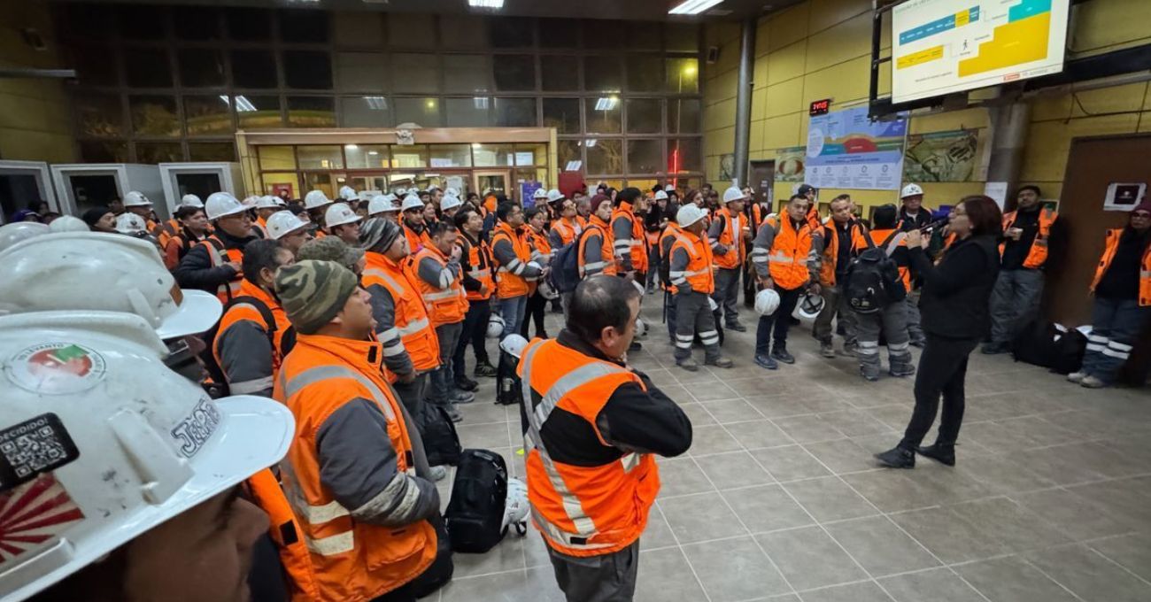 Actualización de la Malla de Formación para operadores en mina de Radomiro Tomic