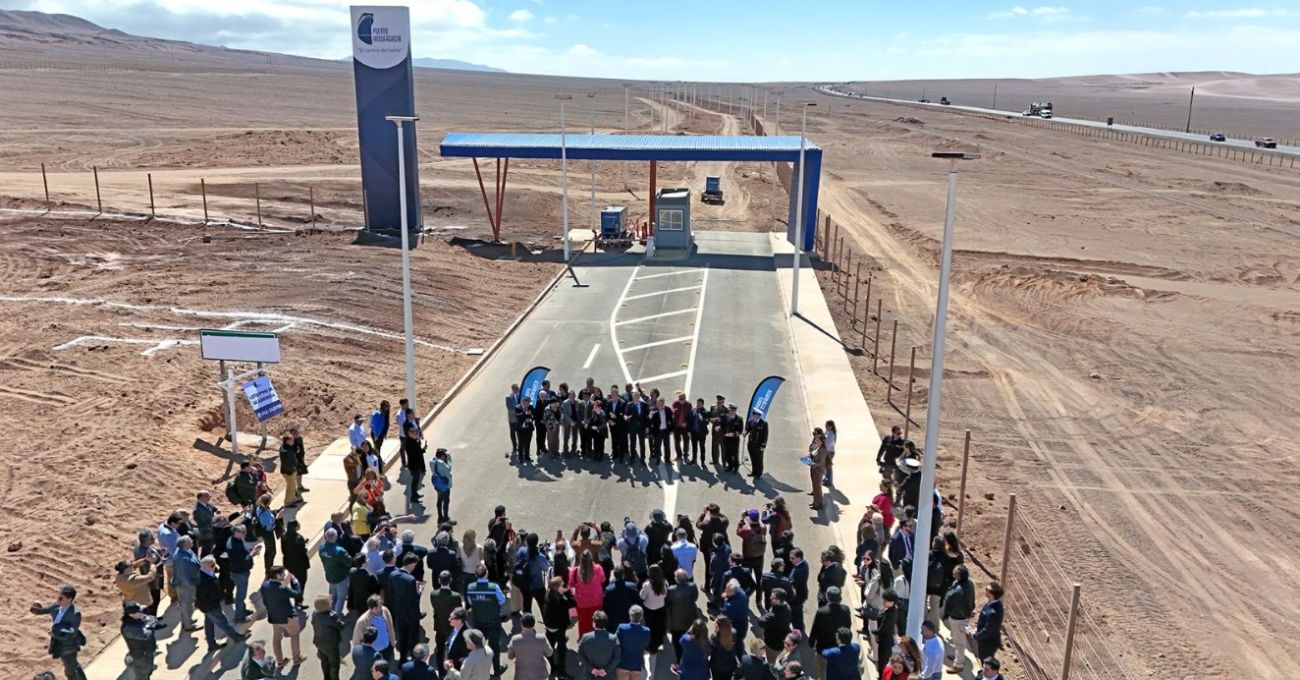 Puerto Antofagasta inaugura primera etapa de la Zona de Desarrollo Logístico La Negra