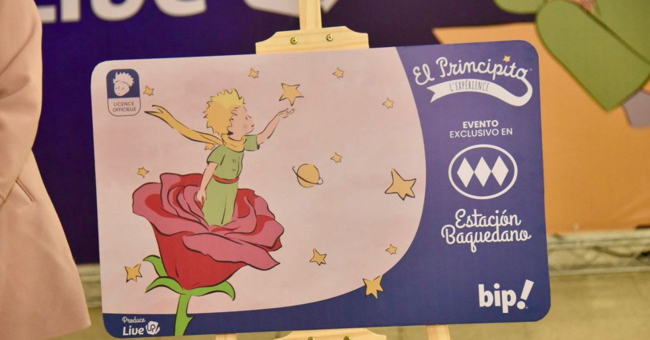 Metro lanza tarjetas Bip! de El Principito: disponibles en 12 estaciones
