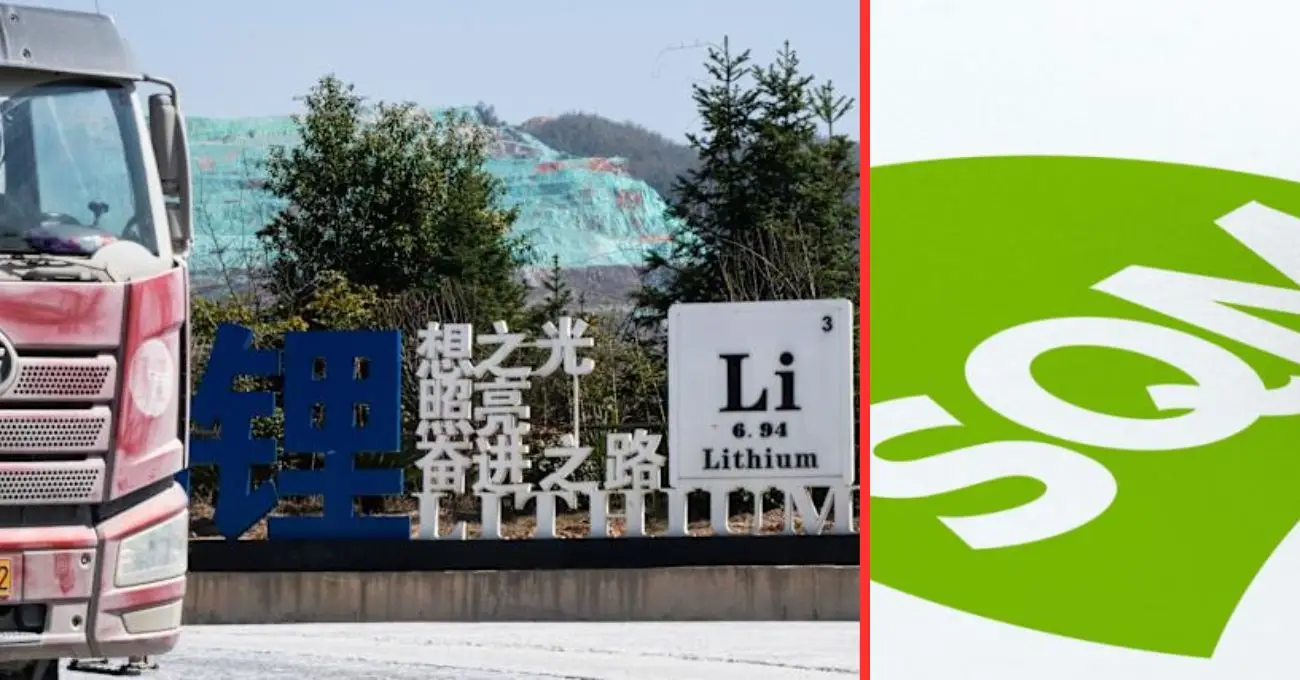 Litio: SQM sube en la bolsa tras suspensión de operaciones de CATL en China