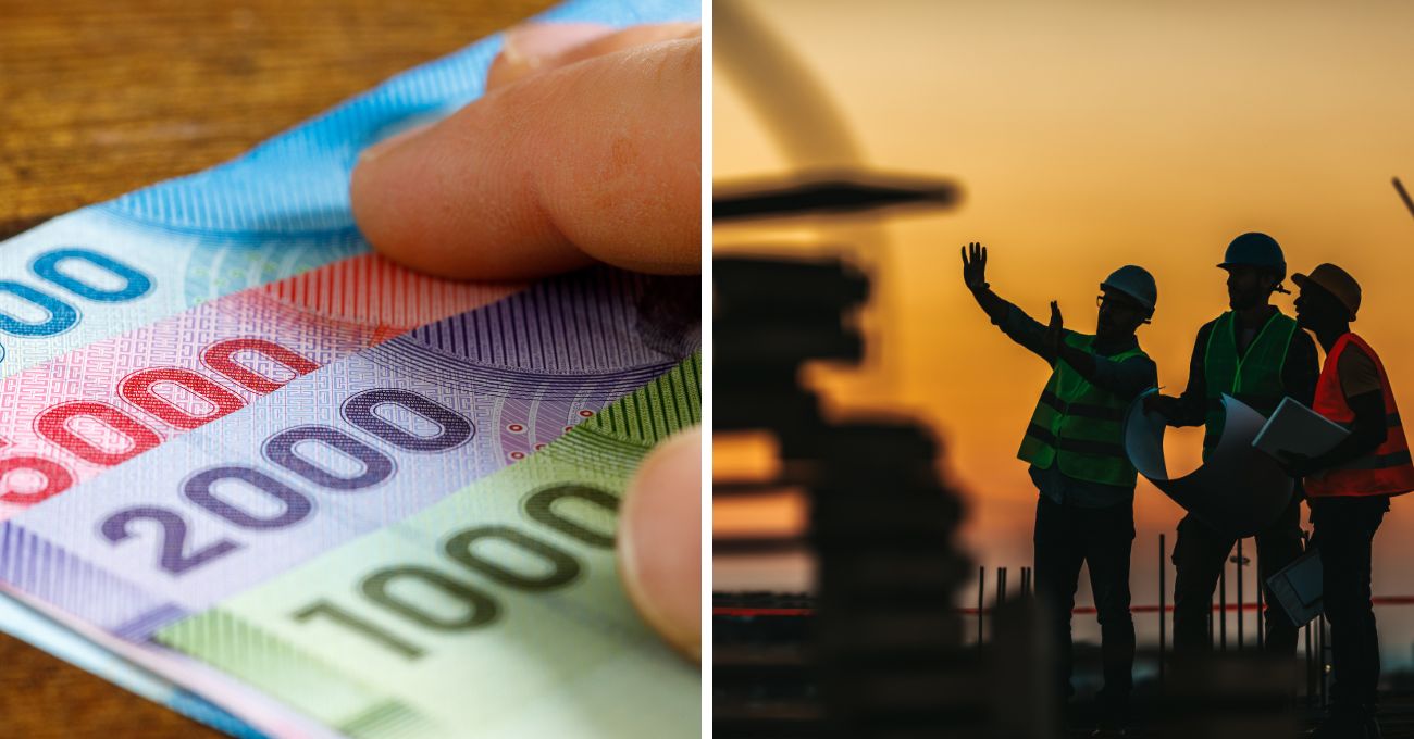 Ingreso laboral en Chile: 50% de los trabajadores recibió $611 mil o menos en 2024