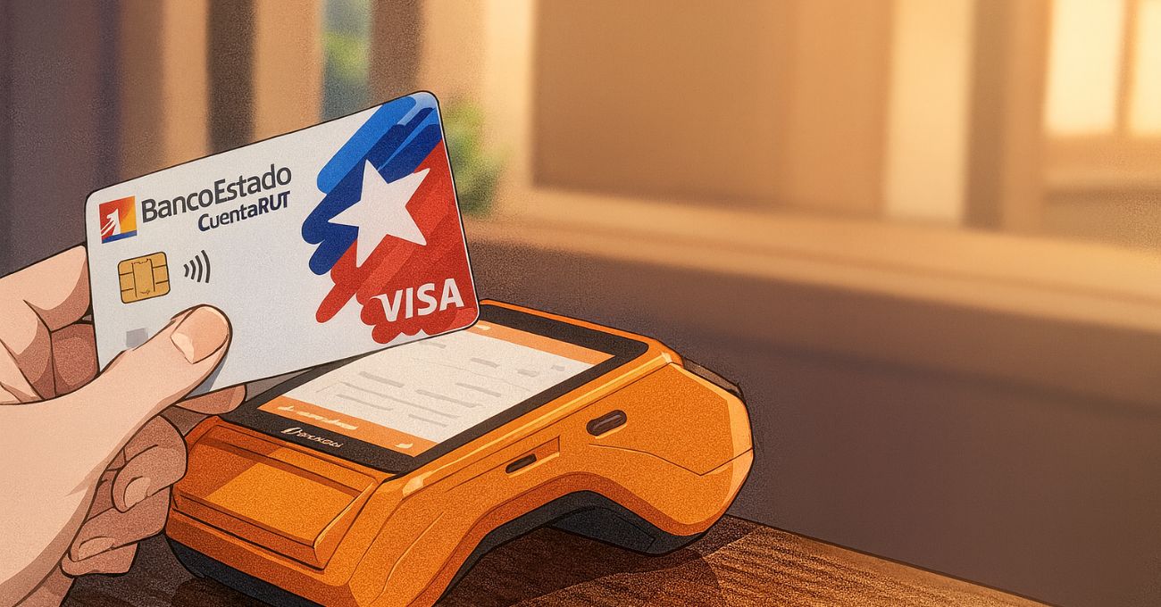 BancoEstado detalla condiciones de CuentaRUT: sin costo de mantención y uso internacional con cargo de 1,9% (mínimo US$ 0,5)