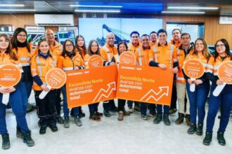 Autonomía triunfante en la operación del rajo Escondida Norte de BHP