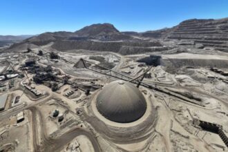 Producción de cobre en Chile se dispara un 97% en 2025