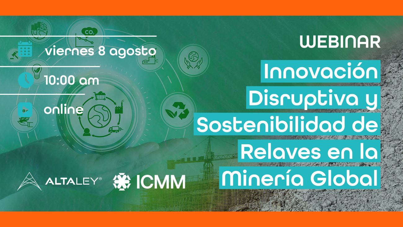 Avanzan tecnologías para una minería sostenible: caso relaves en conferencia