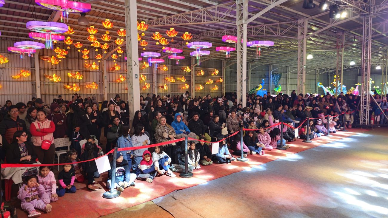 Festival de Luces Tianfu Antofagasta: Magia ilumina a la comunidad nortina