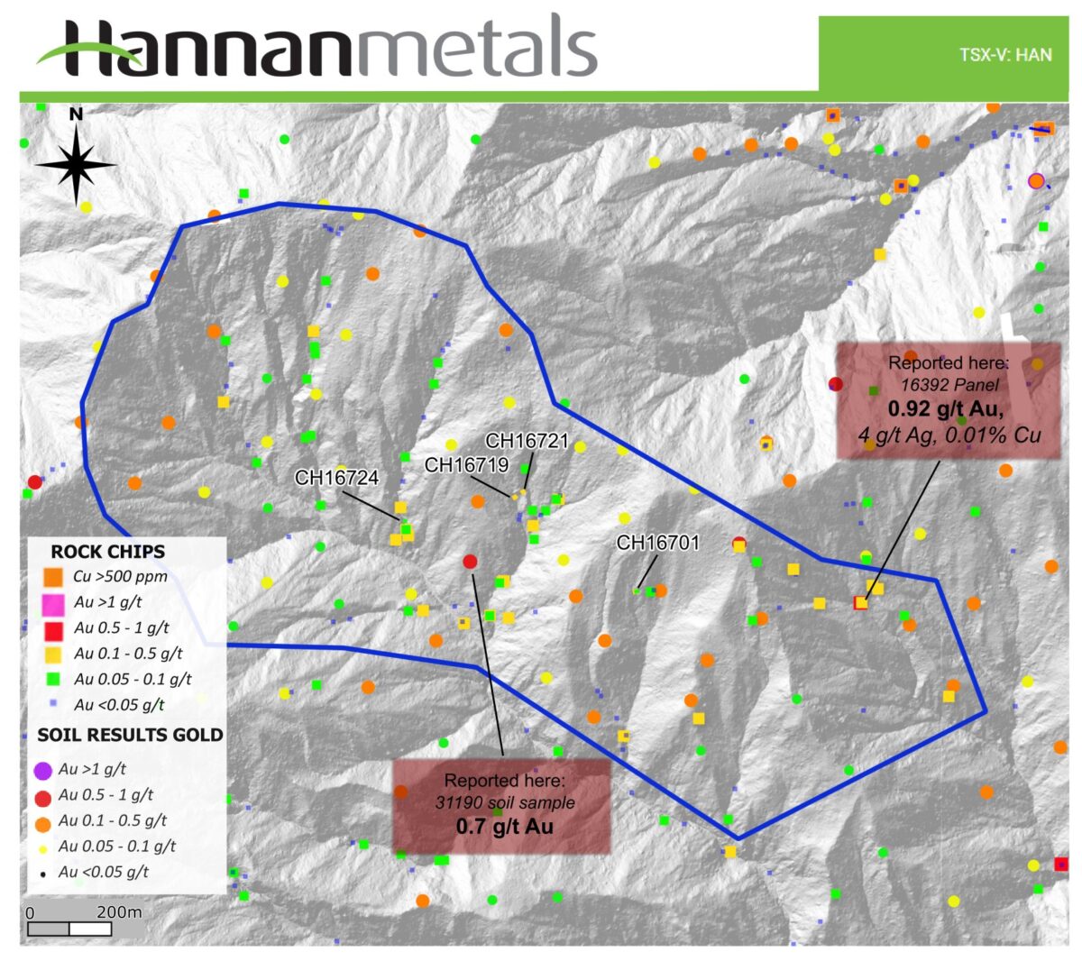 Perú: Hannan Metals amplía la huella del prospecto de oro Previsto en 2,1 km Perú: Hannan Metals amplía la huella del prospecto de oro Previsto en 2,1 km