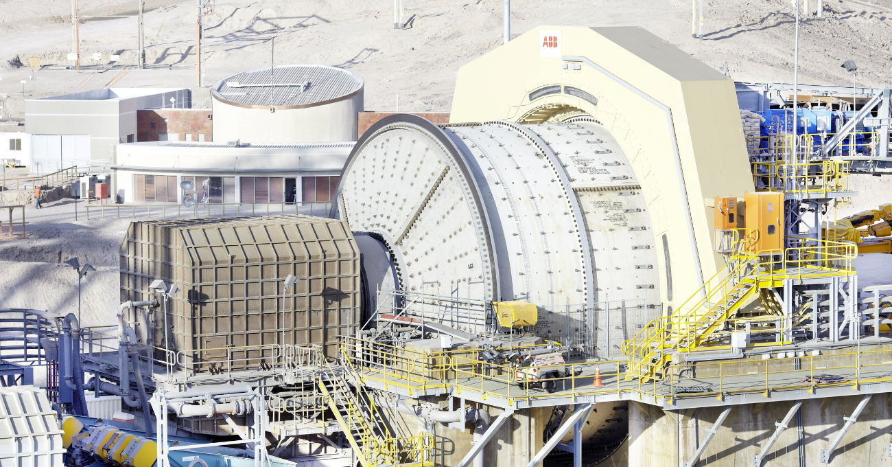 ABB refuerza seguridad del motor de anillo con mejoras en su tecnología Gearless Mill Drive