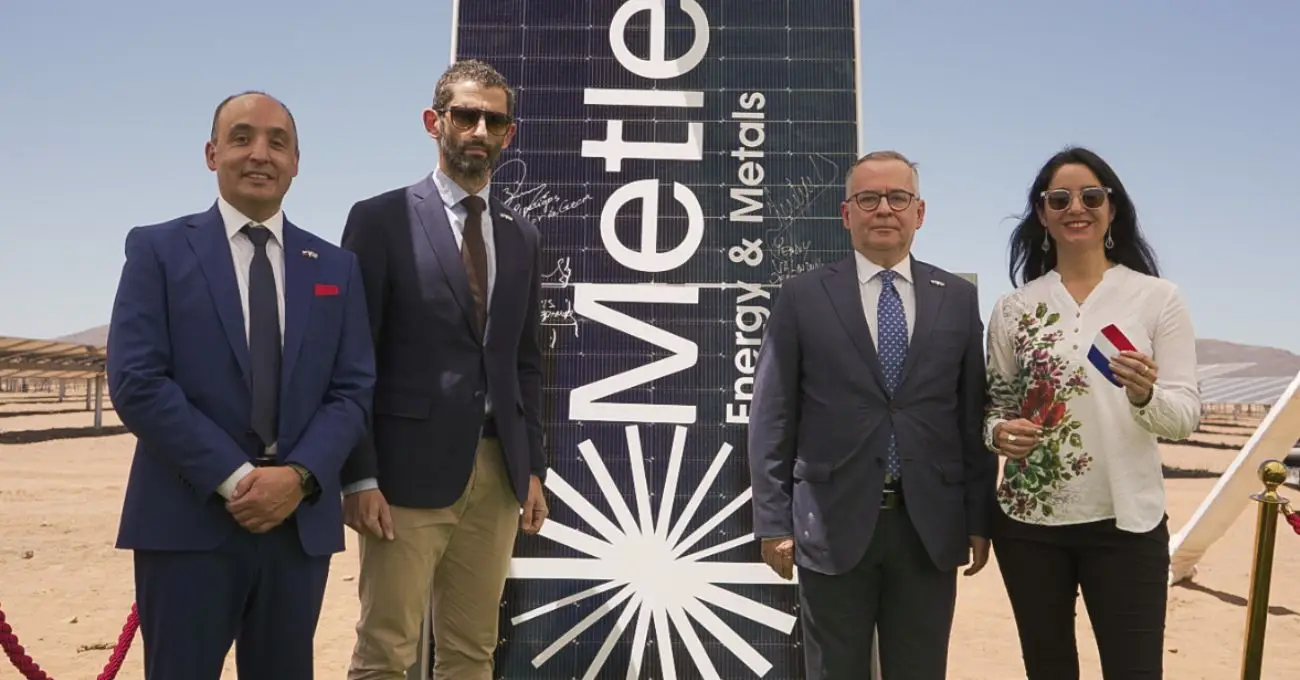 Multinacional Metlen Group presenta proyecto de almacenamiento eléctrico en Vallenar