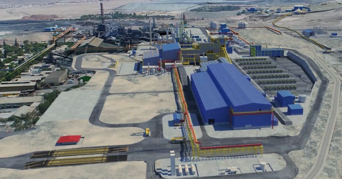 ENAMI ingresa adenda final del proyecto de modernización de la Fundición Hernán Videla Lira