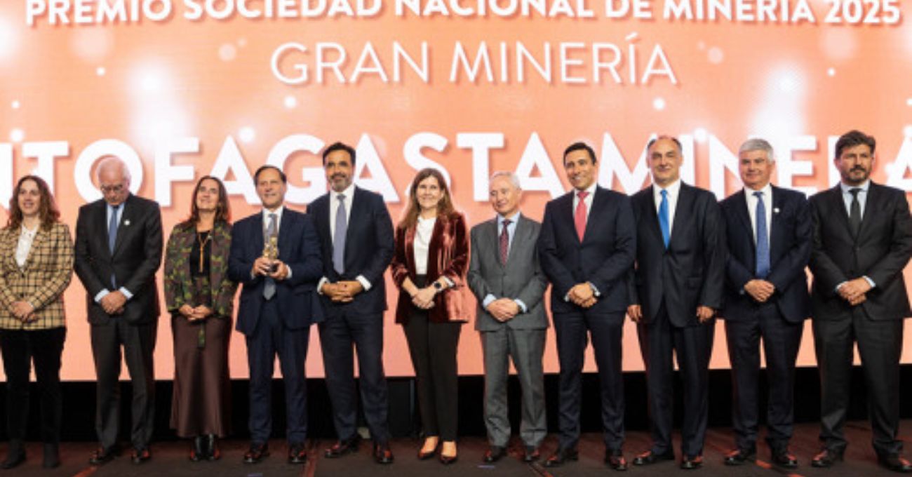 Antofagasta Minerals, Galardonado con el Premio de la Gran Minería 2025