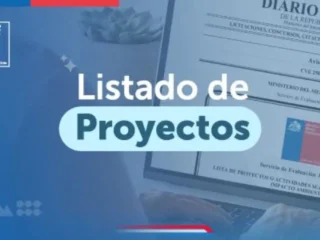 Lista de Proyectos de Evaluación Ambiental en Chile: Agosto 2025.