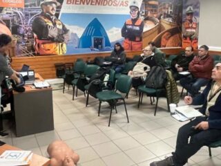 Codelco Andina fortalece seguridad laboral con capacitación en primeros auxilios