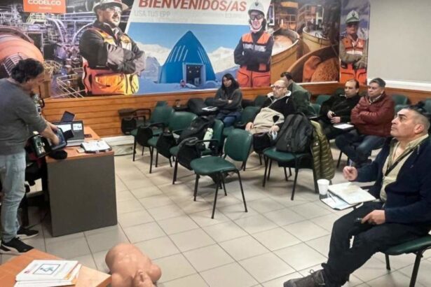 Codelco Andina fortalece seguridad laboral con capacitación en primeros auxilios