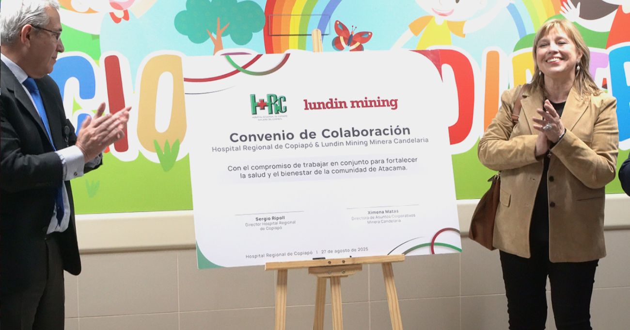 Hospital Regional de Copiapó y Lundin Mining se unen para mejorar la atención de salud hacia la comunidad