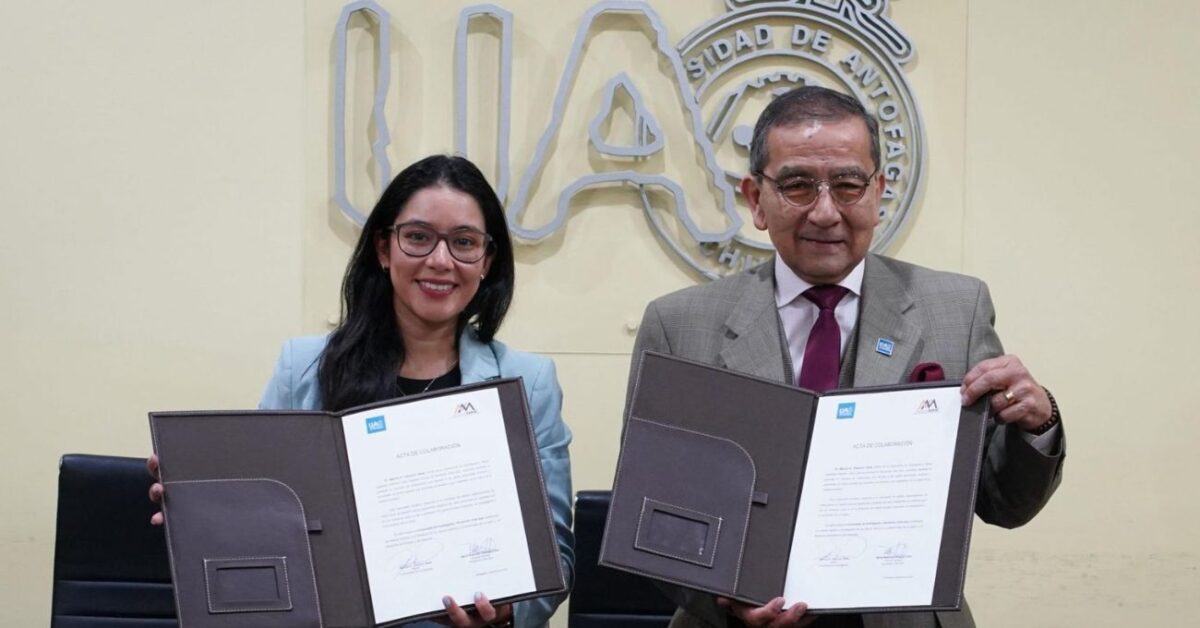 Universidad de Antofagasta suscribió convenio de colaboración con la empresa Novamine Chile Universidad de Antofagasta suscribió convenio de colaboración con la empresa Novamine Chile