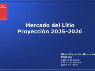 Informe Mercado del Litio. Proyección 2025 – 2026