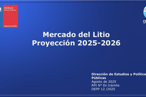 Informe Mercado del Litio. Proyección 2025 – 2026