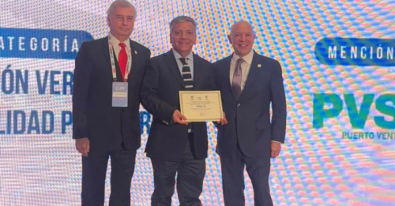 Comisión Interamericana de Puertos distingue a Puerto Ventanas S.A. por su gestión verde y sostenibilidad portuaria