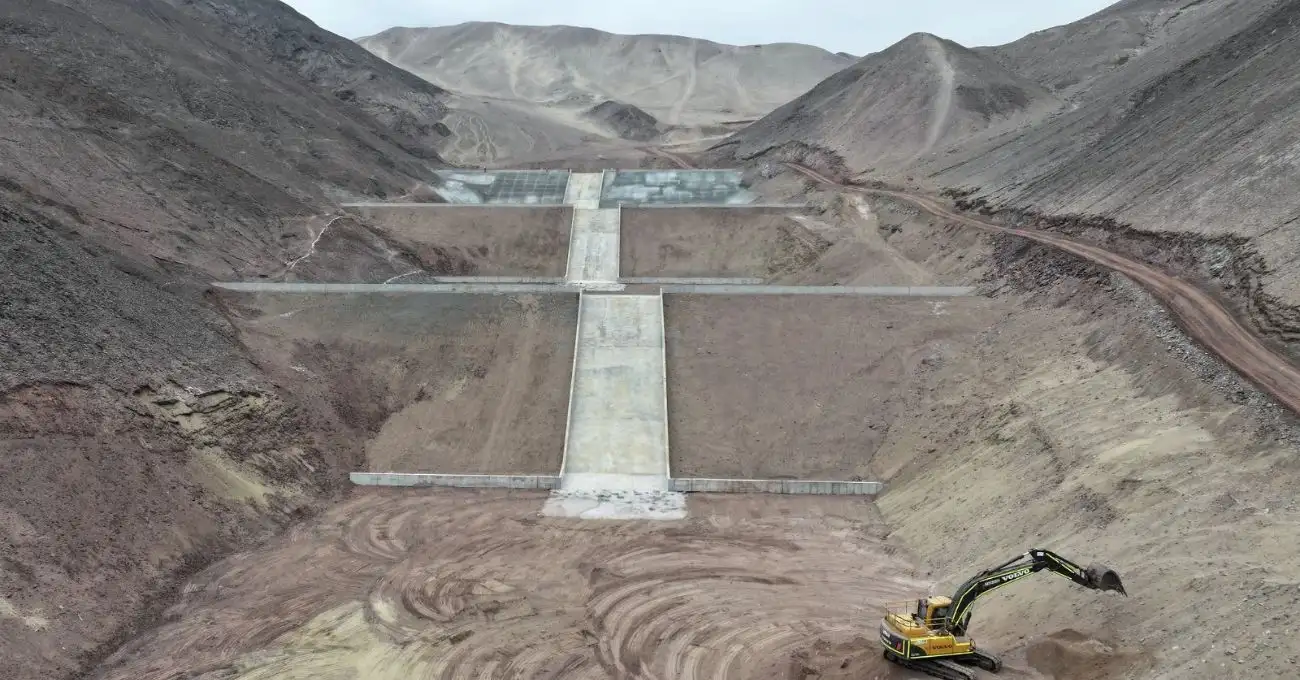 Un 98% de avance presenta la construcción de obras de control aluvional en quebrada Caliche de Antofagasta