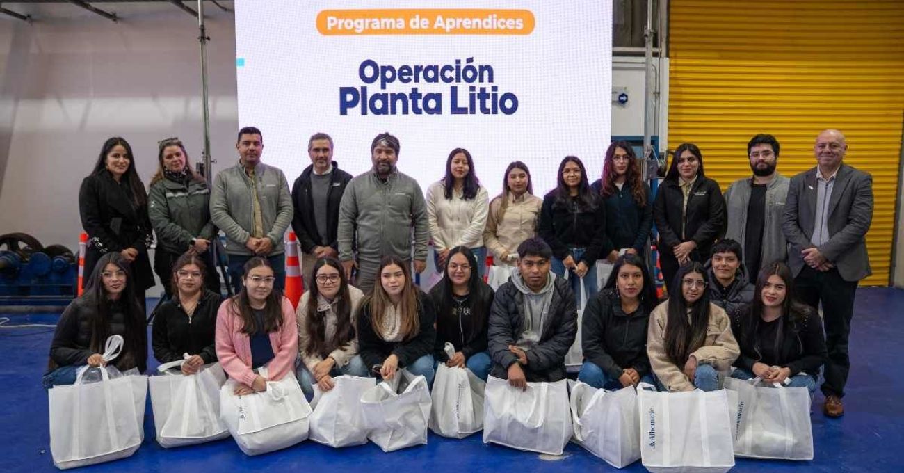 Albemarle lanza Programas de Aprendices 2025 con foco en mujeres y comunidades del Salar de Atacama