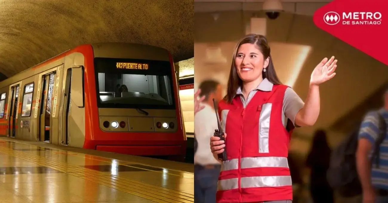 Metro de Santiago abre vacantes: Conoce las ofertas de empleo y cómo postular Metro de Santiago abre vacantes: Conoce las ofertas de empleo y cómo postular
