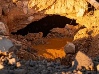 Se teme que al menos 100 personas hayan muerto en el colapso de una mina de oro en el noroeste de Nigeria, dicen los lugareños