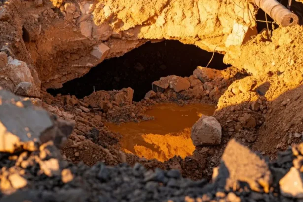 Se teme que al menos 100 personas hayan muerto en el colapso de una mina de oro en el noroeste de Nigeria, dicen los lugareños