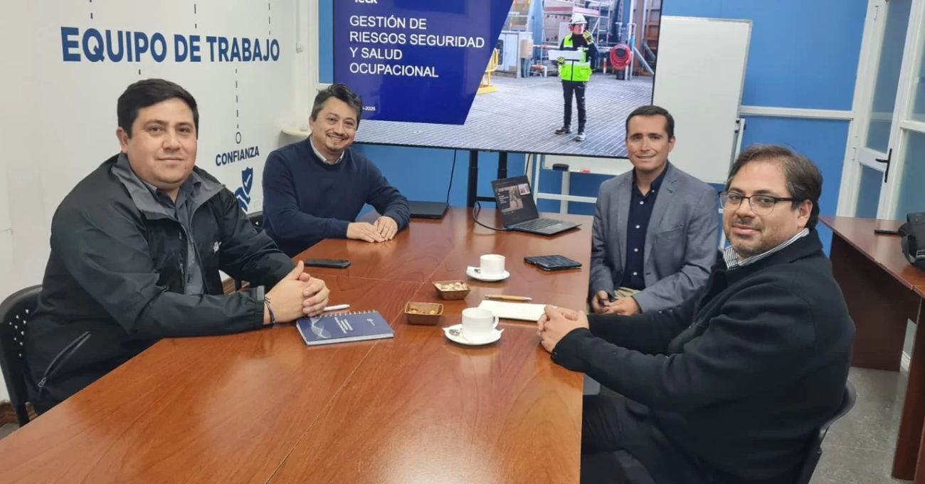 Teck Quebrada Blanca y Camanchaca fortalecen la prevención de riesgos en Chile