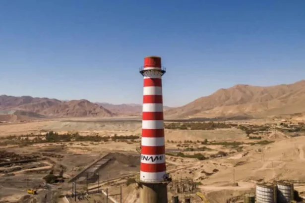 Enami cierra primera etapa de interés para modernizar la fundición Hernán Videla Lira