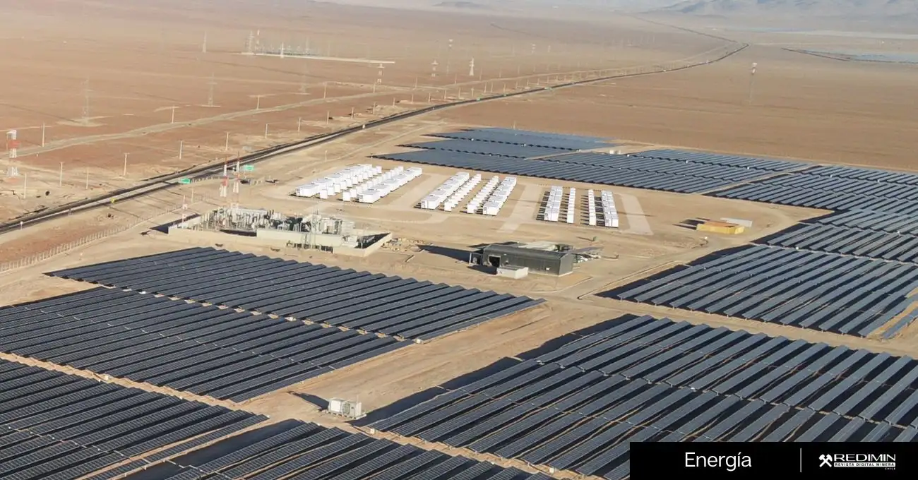 Proyecto de almacenamiento de energía inicia construcción en la Región de Atacama con una capacidad de 228 MW