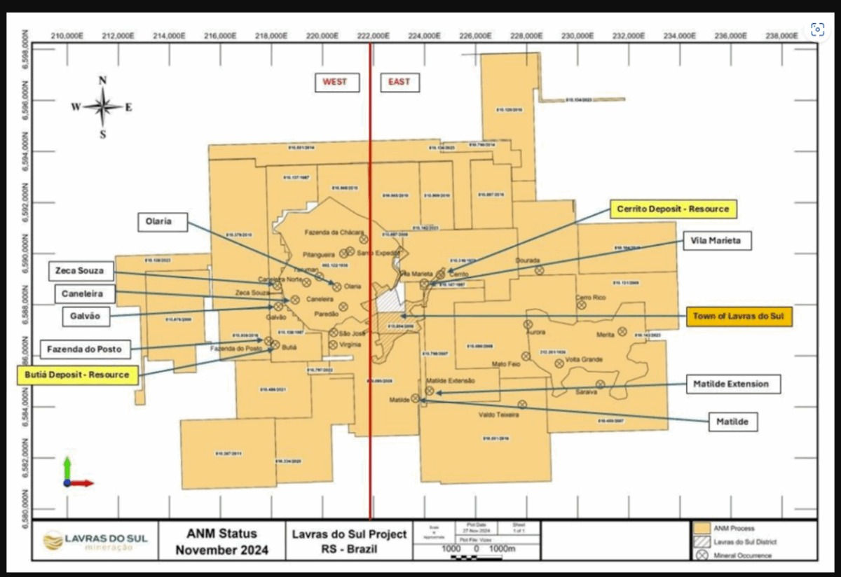 El oro de Lavras intercepta 1,1 g/t de oro en 228 metros en el proyecto LDS, en el sur de Brasil El oro de Lavras intercepta 1,1 g/t de oro en 228 metros en el proyecto LDS, en el sur de Brasil