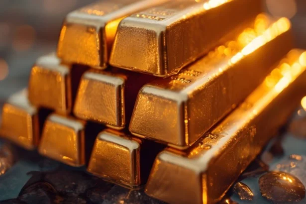 Retroceso del oro: factores que presionan el precio del metal