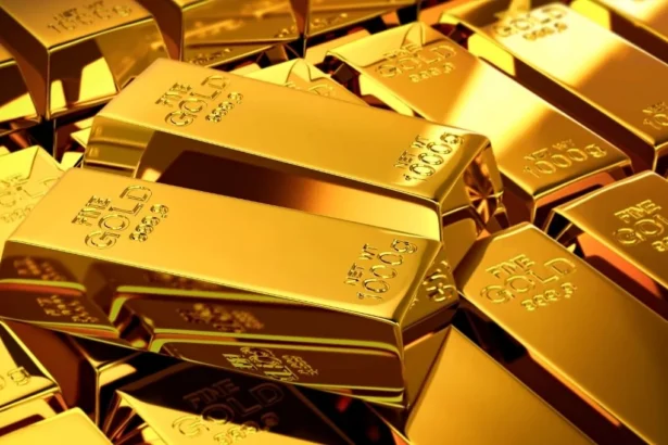 Desplome del oro tras alcanzar máximo histórico en jornada volátil