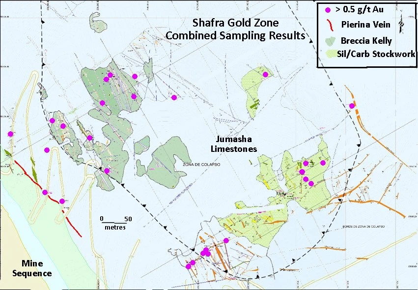 Excellon Resources define un sistema de oro y plata multietapa que conecta Pierina, Shafra y Mallay Deeps en la mina Mallay