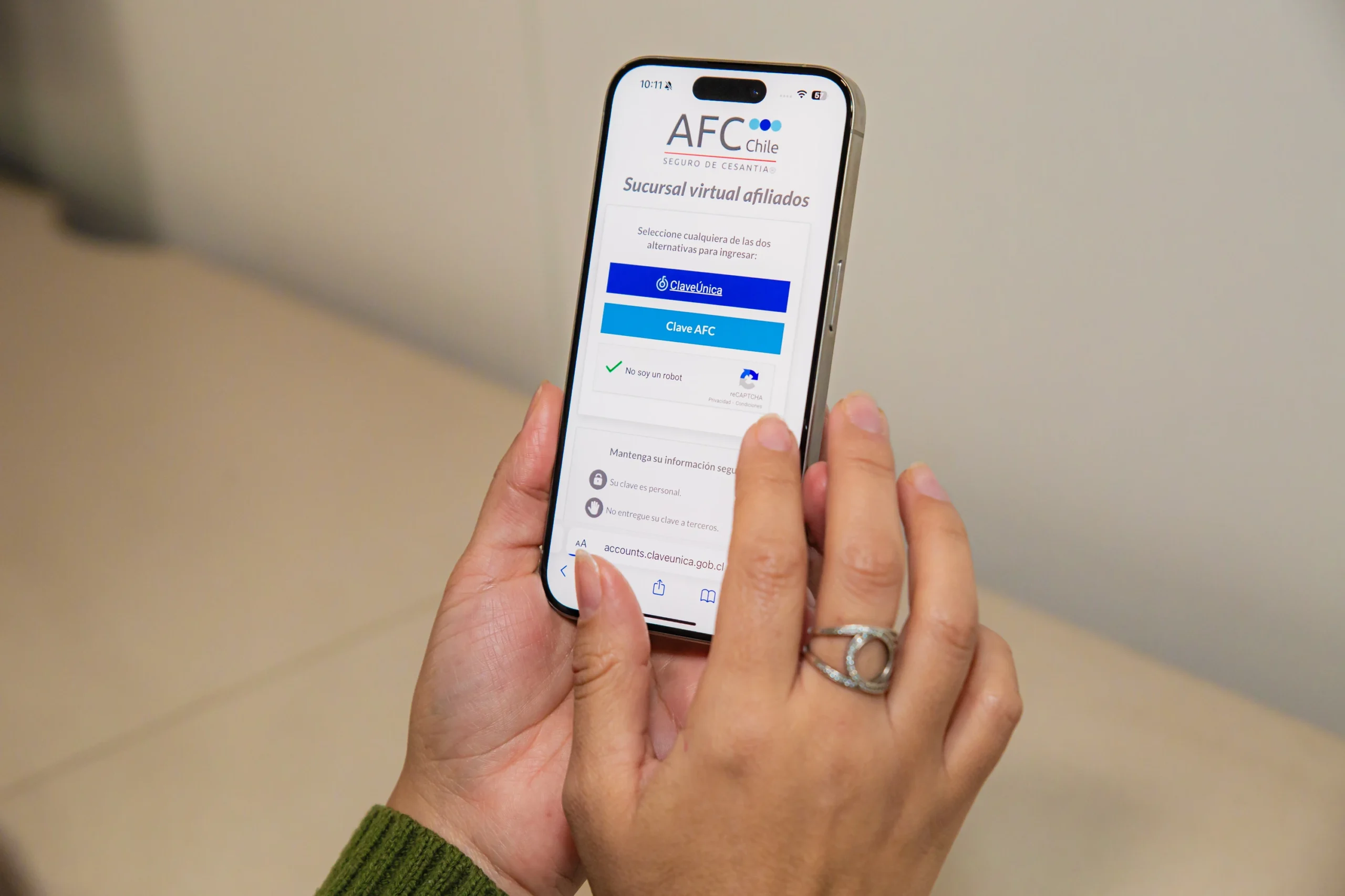 Así funciona el cobro del Seguro de Cesantía por internet con Clave Única