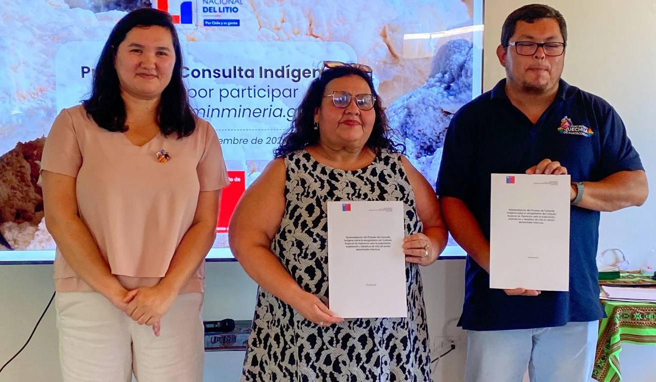 Estrategia Nacional del Litio: Finaliza Consulta Indígena para entrega de CEOL en sector Hilaricos