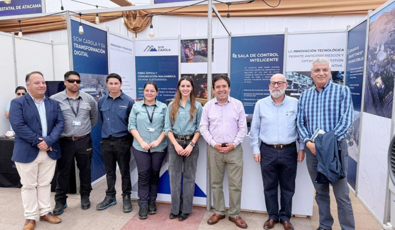 SCM Carola destacó su transformación digital en Expo Innovación de Atacama 2025