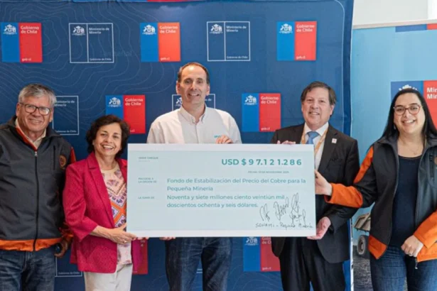 Pequeña minería cumple y retorna totalidad de fondo de estabilización del precio del cobre
