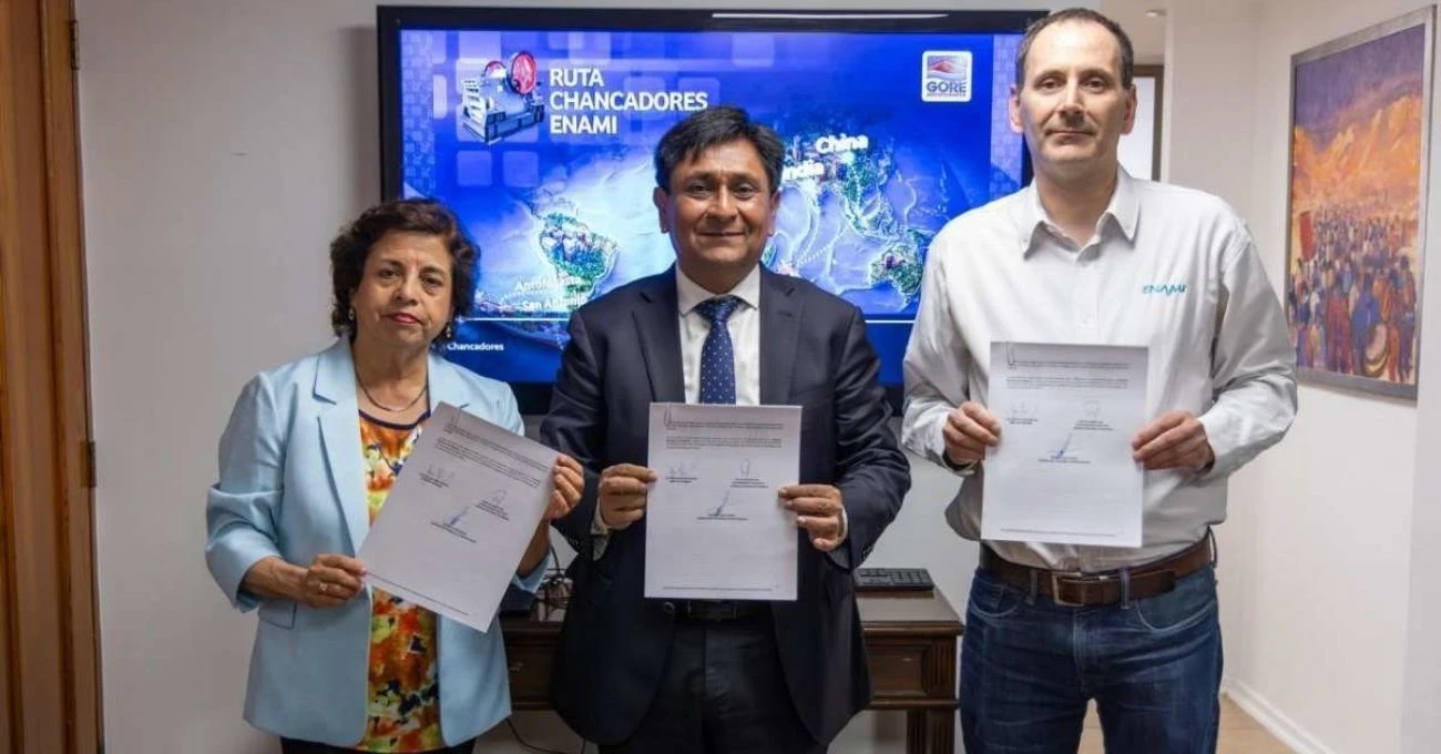ENAMI y GORE Antofagasta impulsan con $60 mil millones la pequeña minería