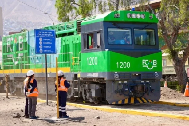 FCAB inaugura primera locomotora a hidrógeno verde en Latinoamérica: avance sustentable