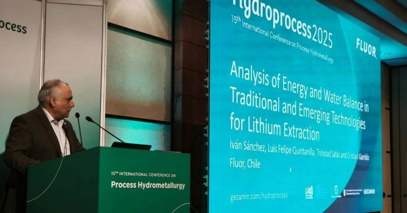 Fluor Chile destaca en Hydroprocess 2025 con avances en minería sostenible e innovación