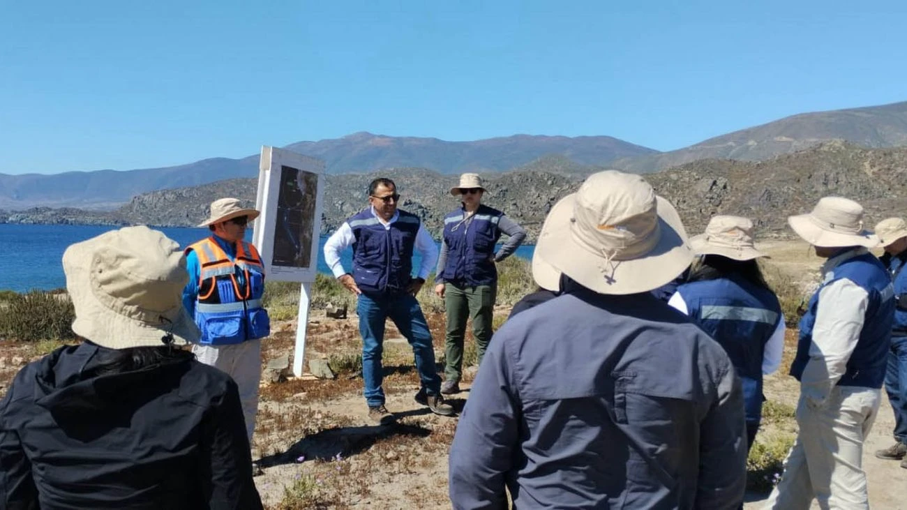 La Cámara Minera de Chile visitó toda la infraestructura que conforma el Proyecto Dominga