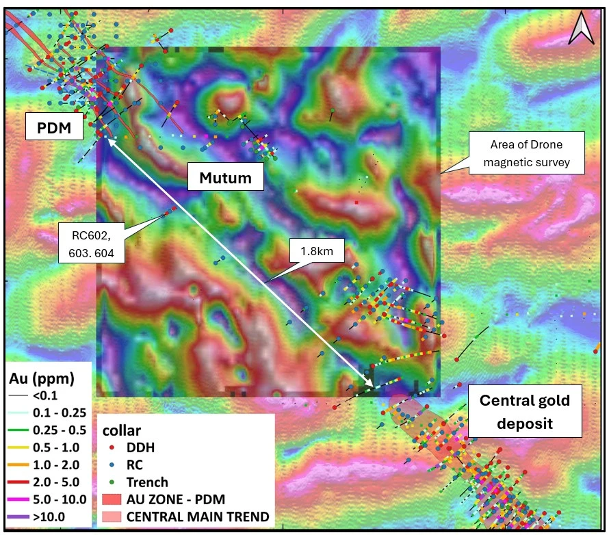 Perforación de oro Cabral Nueva Estructura Mineralizada que Conecta Depósitos Centrales de Oro de PDM y Central, Distrito Aurifero de Cuiú Cuiú, Brasil