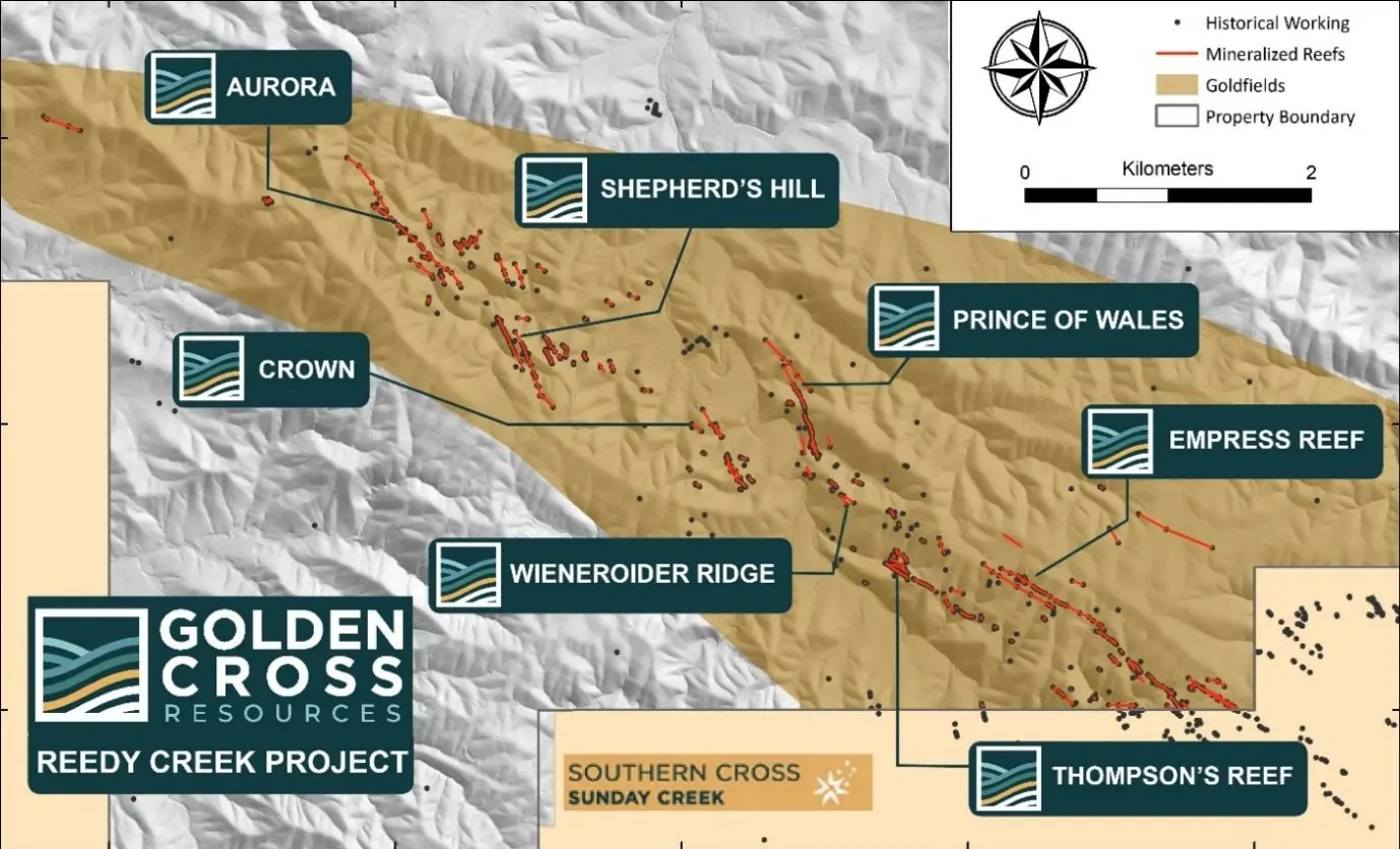 Australia: Golden Cross Resources confirma mineralización de oro en el objetivo Aurora de alta prioridad Australia: Golden Cross Resources confirma mineralización de oro en el objetivo Aurora de alta prioridad